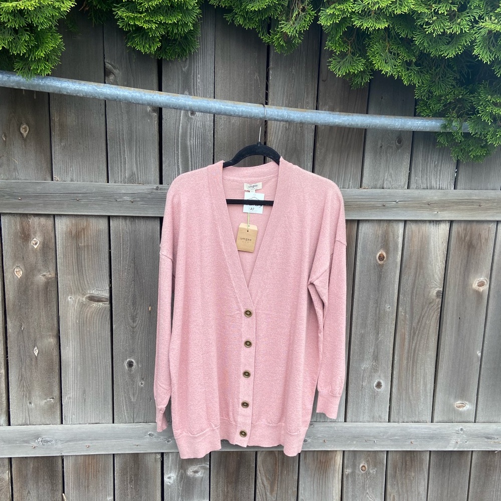 Sparkling Pink Cardigan